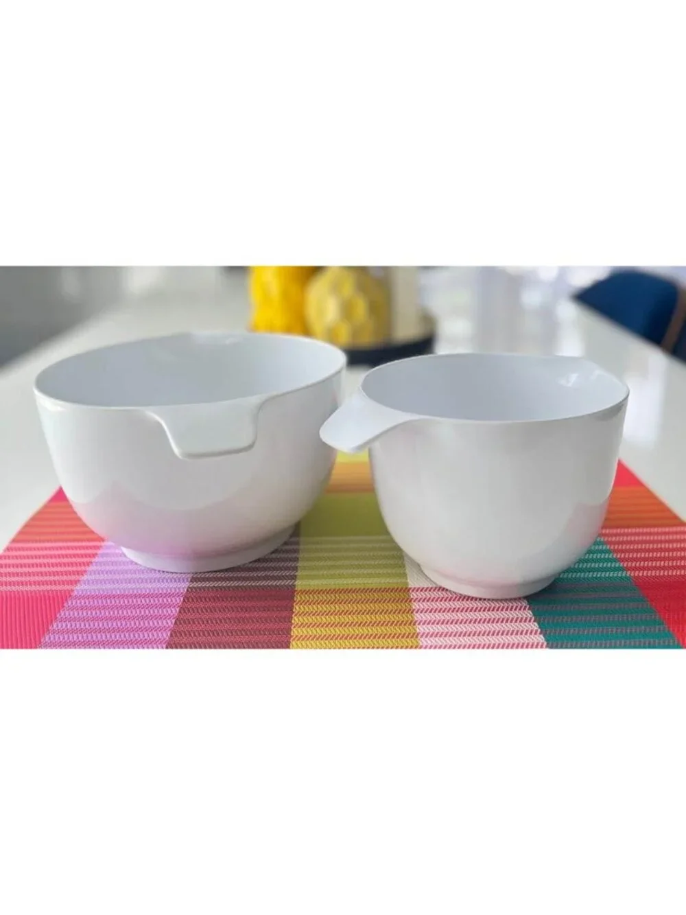 Vintage set of 2 Copco Michael LAX Mixing Bowls